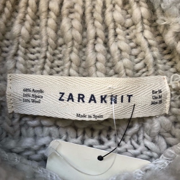 NWT - ZARA Knit Dress M - Picture 7 of 9